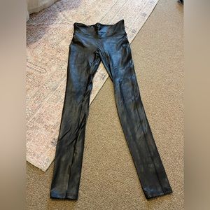 Spanx faux leather leggings